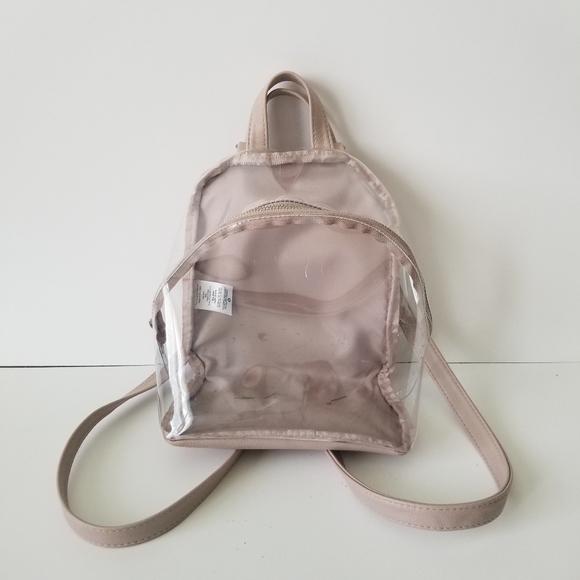 🚫SOLD🚫Clear Backpack Purse - Picture 2 of 11